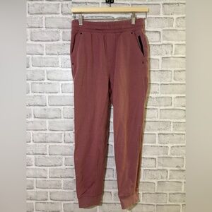 GAP Fit Mauve Jogger Activewear Pants | Elastic Waist Athleisure, size XXL 14-16
